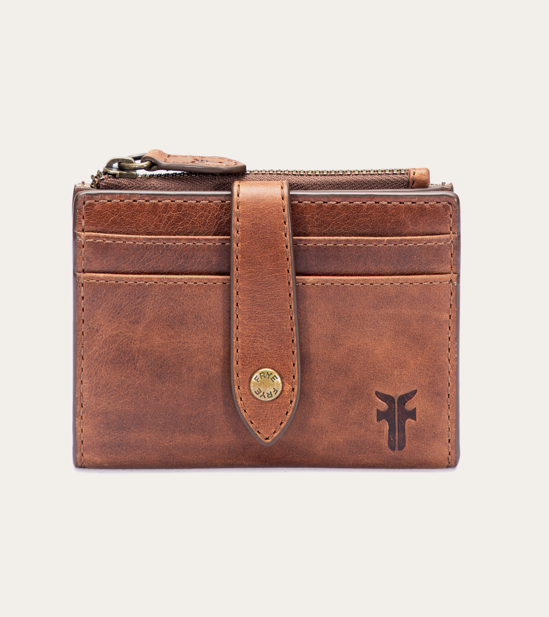 Frye Featured - Melissa Cognac Coin Purse