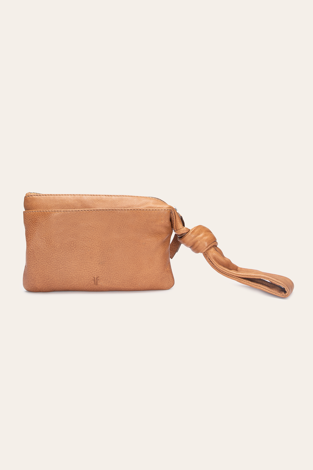 Frye New - Nora Beige Knotted Wristlet