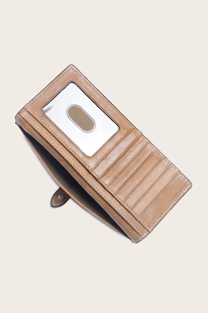 Frye Quality - Reed Slim Wallet in Tan