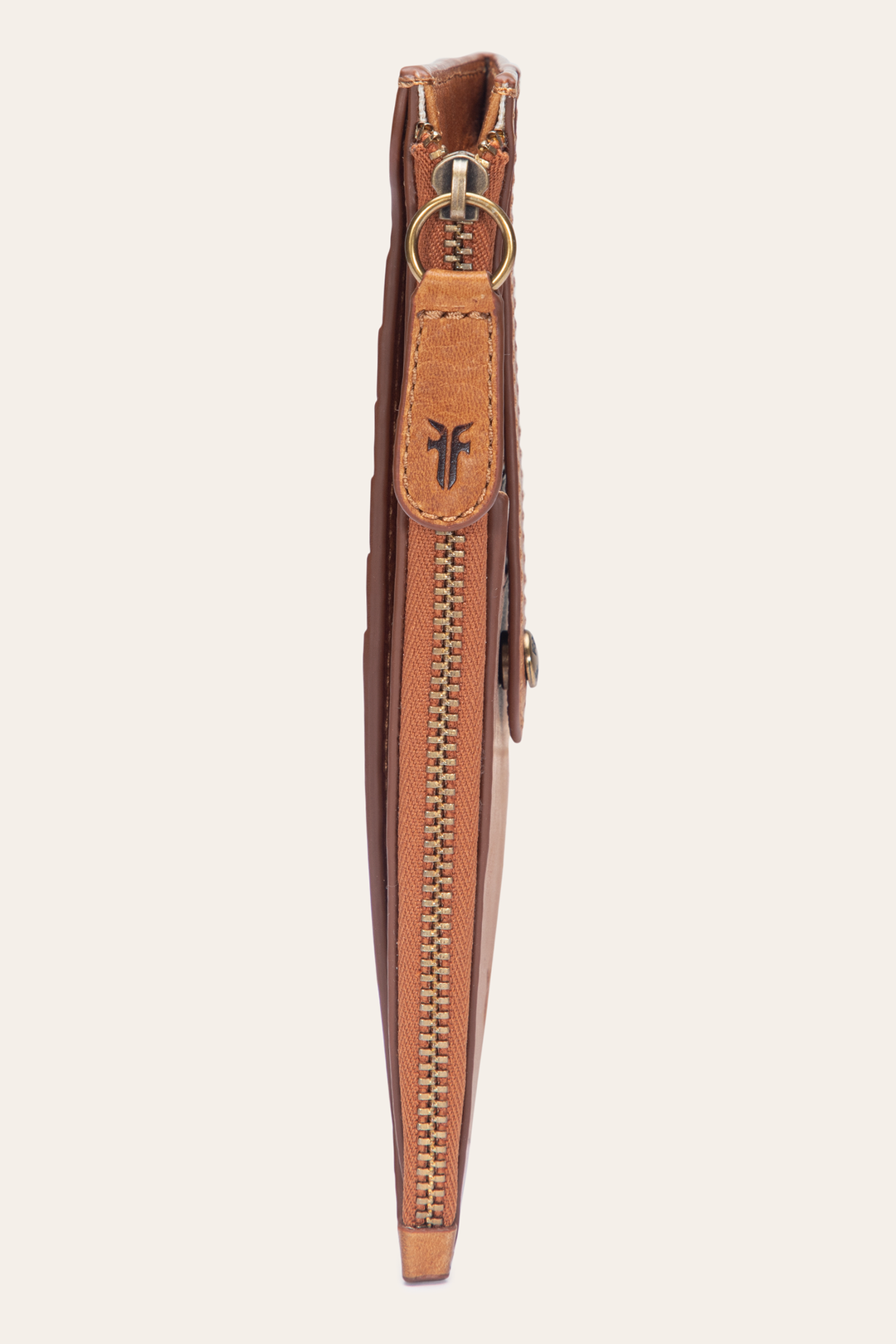 Frye Top Pick - Melissa Burnt Terracotta Snap Card Wallet