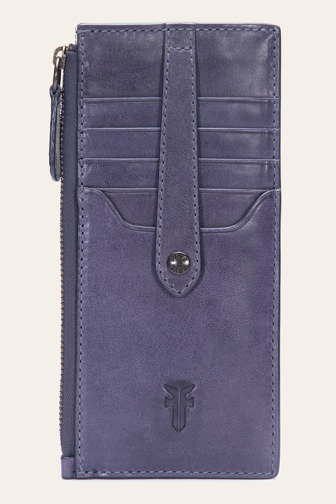 Frye Hot Sale - Melissa Eggplant Snap Card Wallet