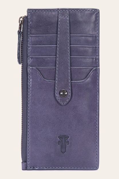 Frye Hot Sale - Melissa Eggplant Snap Card Wallet