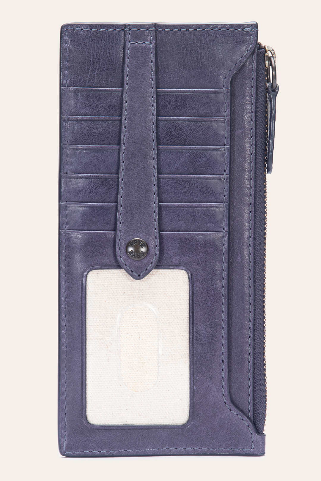 Frye Hot Sale - Melissa Eggplant Snap Card Wallet