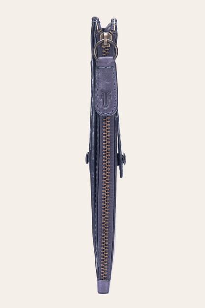 Frye Hot Sale - Melissa Eggplant Snap Card Wallet