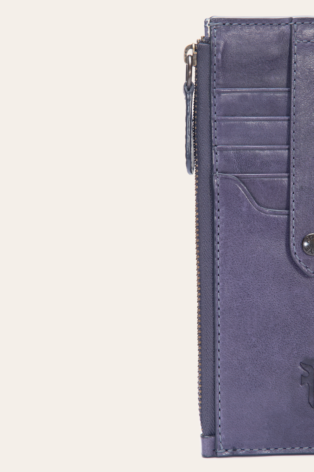 Frye Hot Sale - Melissa Eggplant Snap Card Wallet