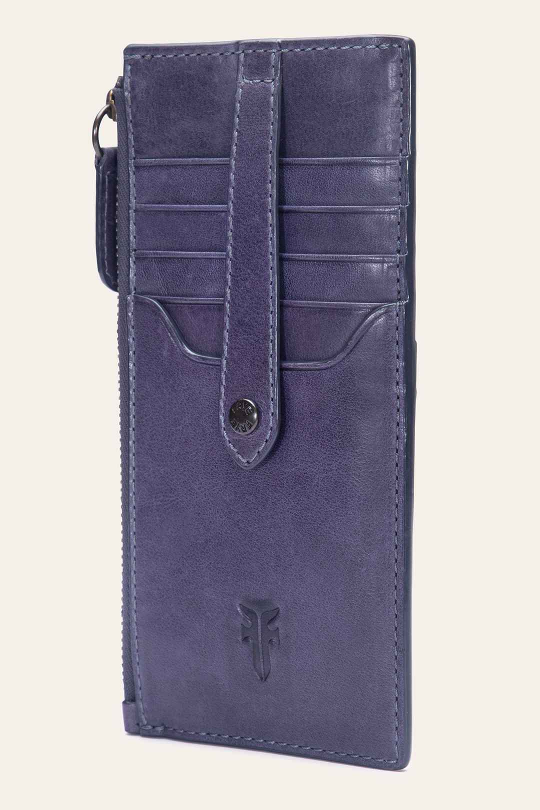 Frye Hot Sale - Melissa Eggplant Snap Card Wallet