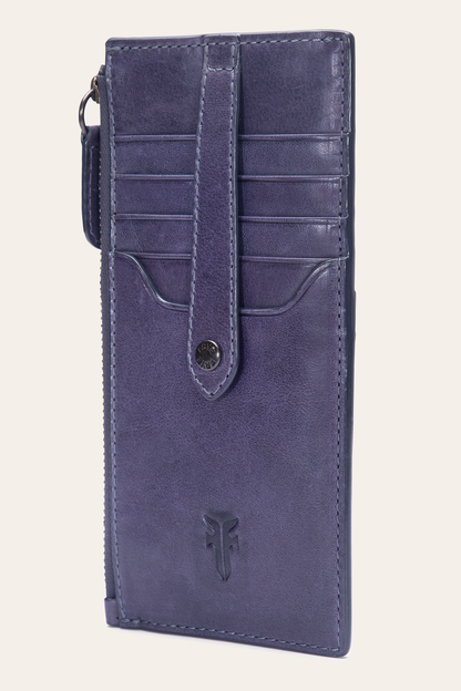 Frye Hot Sale - Melissa Eggplant Snap Card Wallet