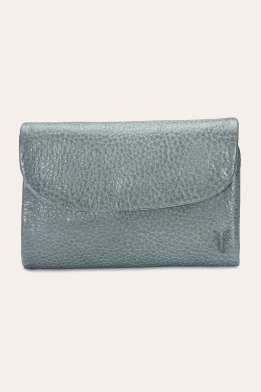Frye Latest - Nora Sky Blue Small Wallet