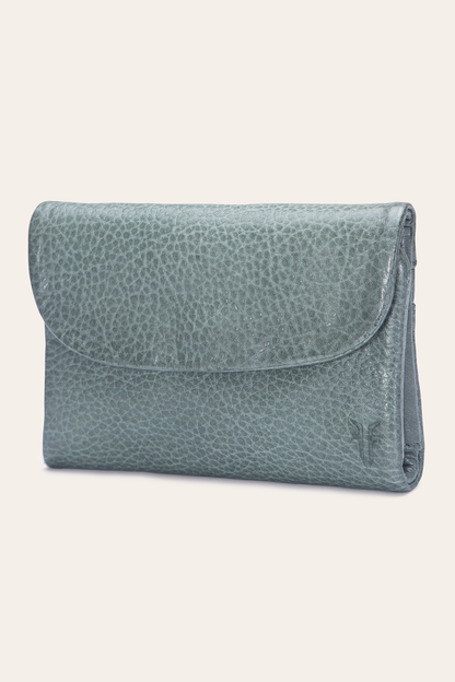 Frye Latest - Nora Sky Blue Small Wallet