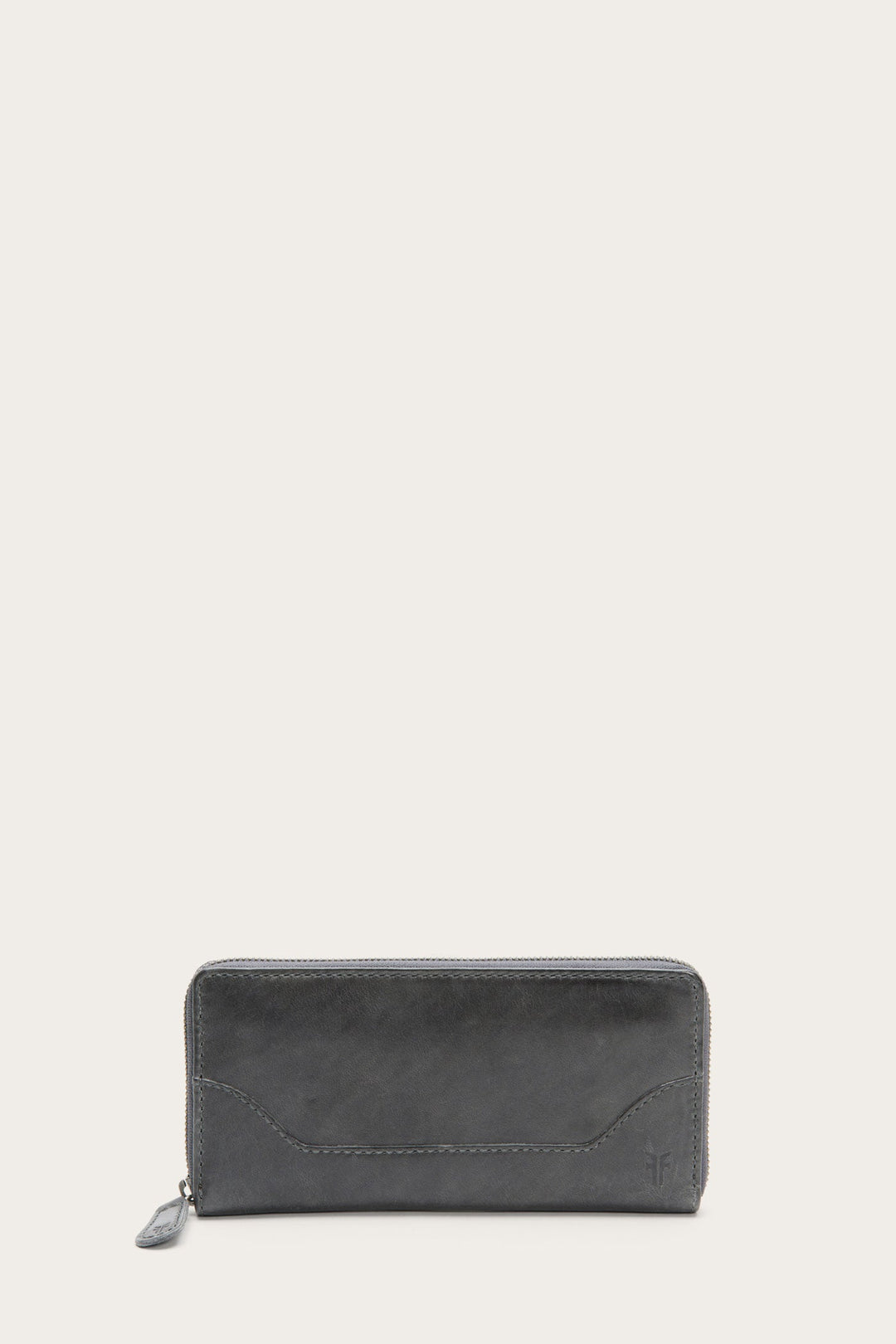 Frye Trusted - Melissa Carbon Zip Wallet