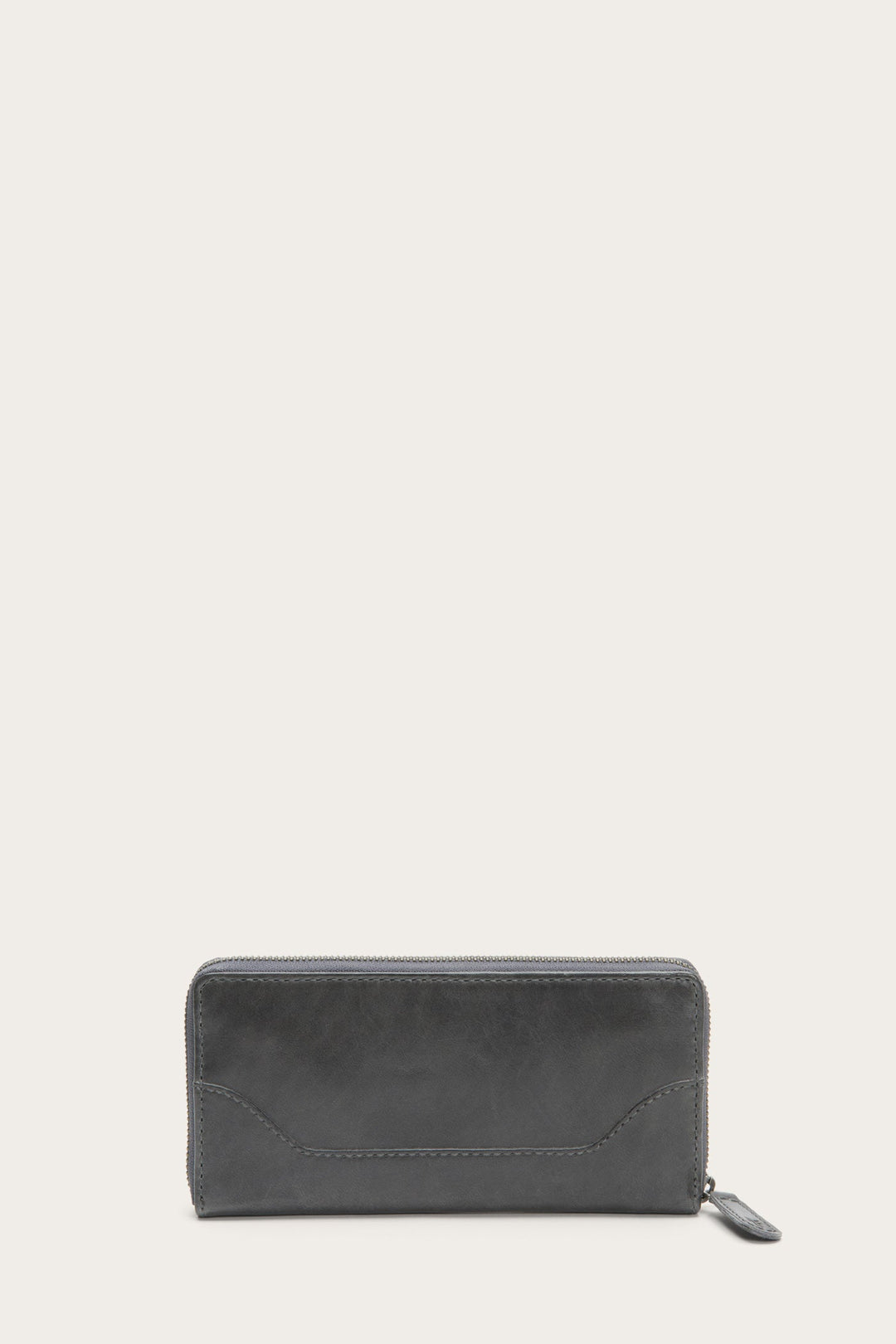 Frye Trusted - Melissa Carbon Zip Wallet