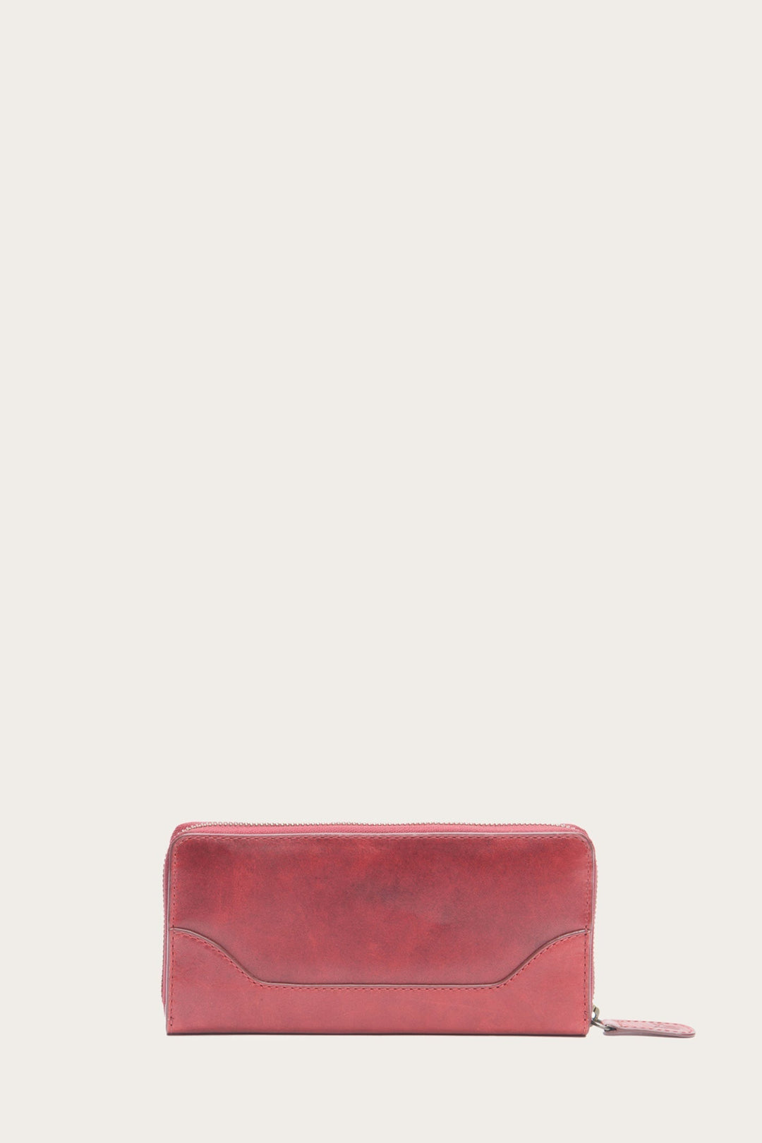 Frye Customer Favorite - Melissa Burgundy Zip Wallet