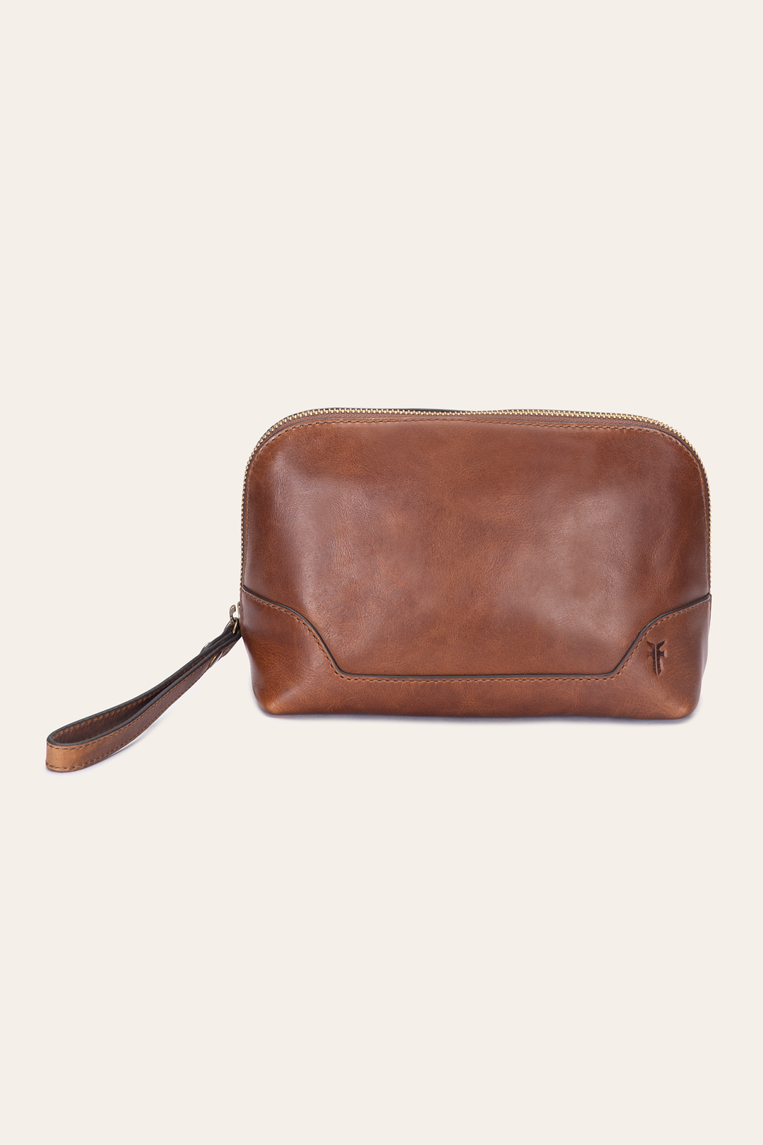 Frye Recommended - Melissa Cognac Carry All Clutch