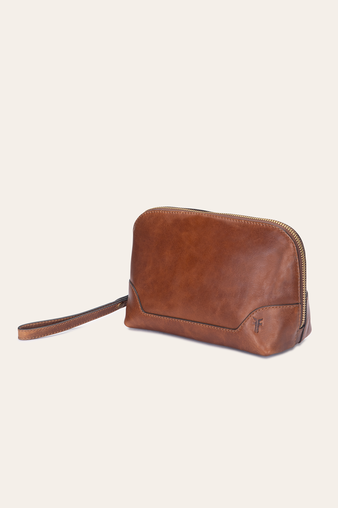Frye Recommended - Melissa Cognac Carry All Clutch