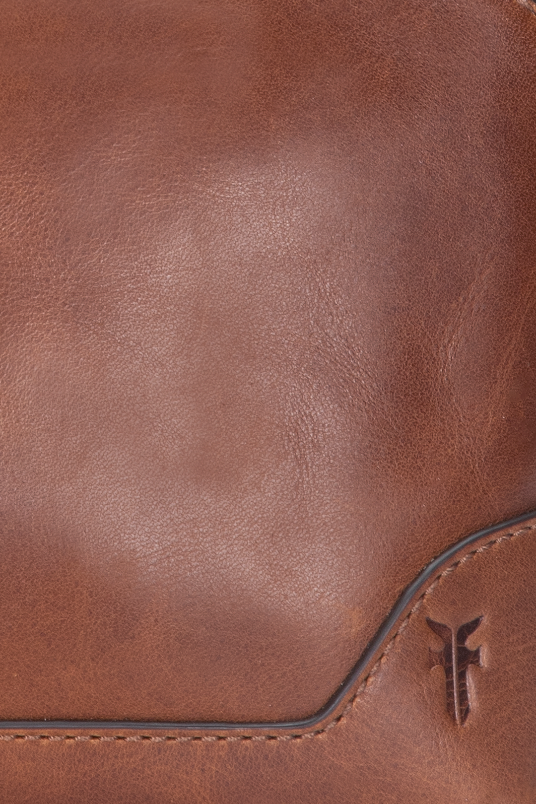 Frye Recommended - Melissa Cognac Carry All Clutch