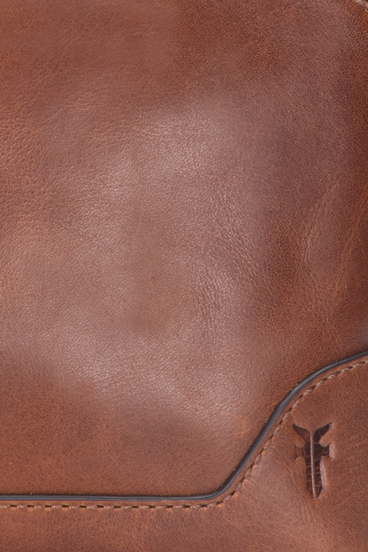 Frye Recommended - Melissa Cognac Carry All Clutch