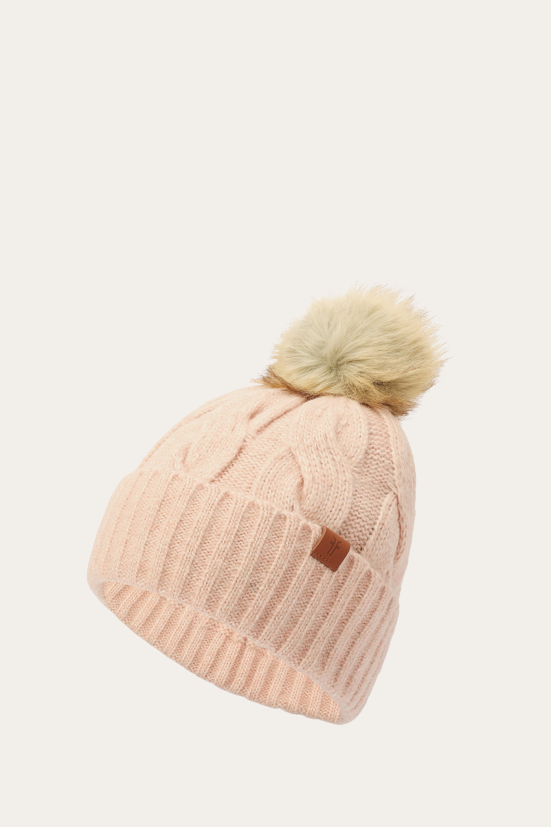 Frye Great Value - Rose Cloud Wide Cable Cuff Hat