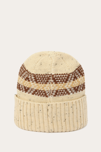 Frye Featured - Birch Tweed Fair Isle Cuff Hat