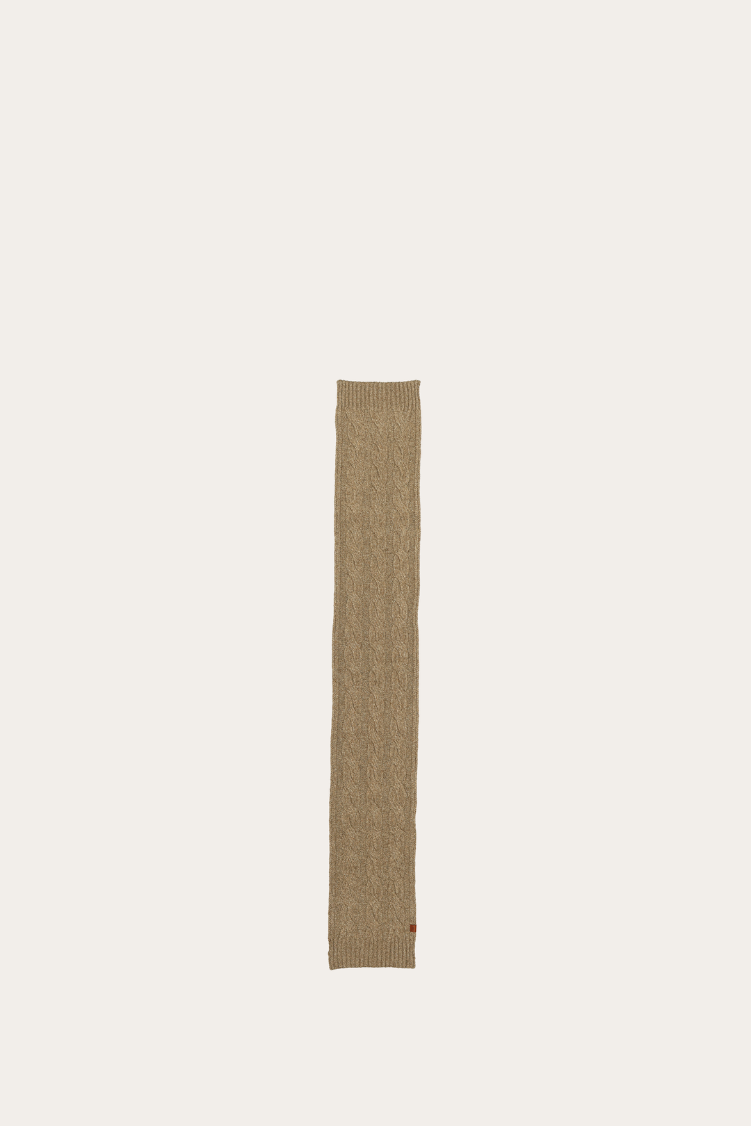 Frye Customer Favorite - Burnt Olive Wide Cable Scarf