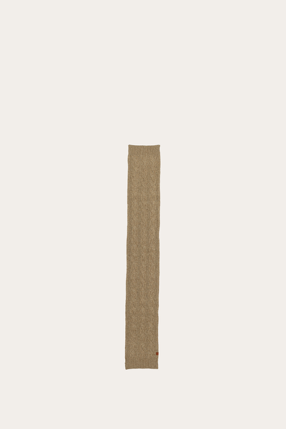 Frye Customer Favorite - Burnt Olive Wide Cable Scarf