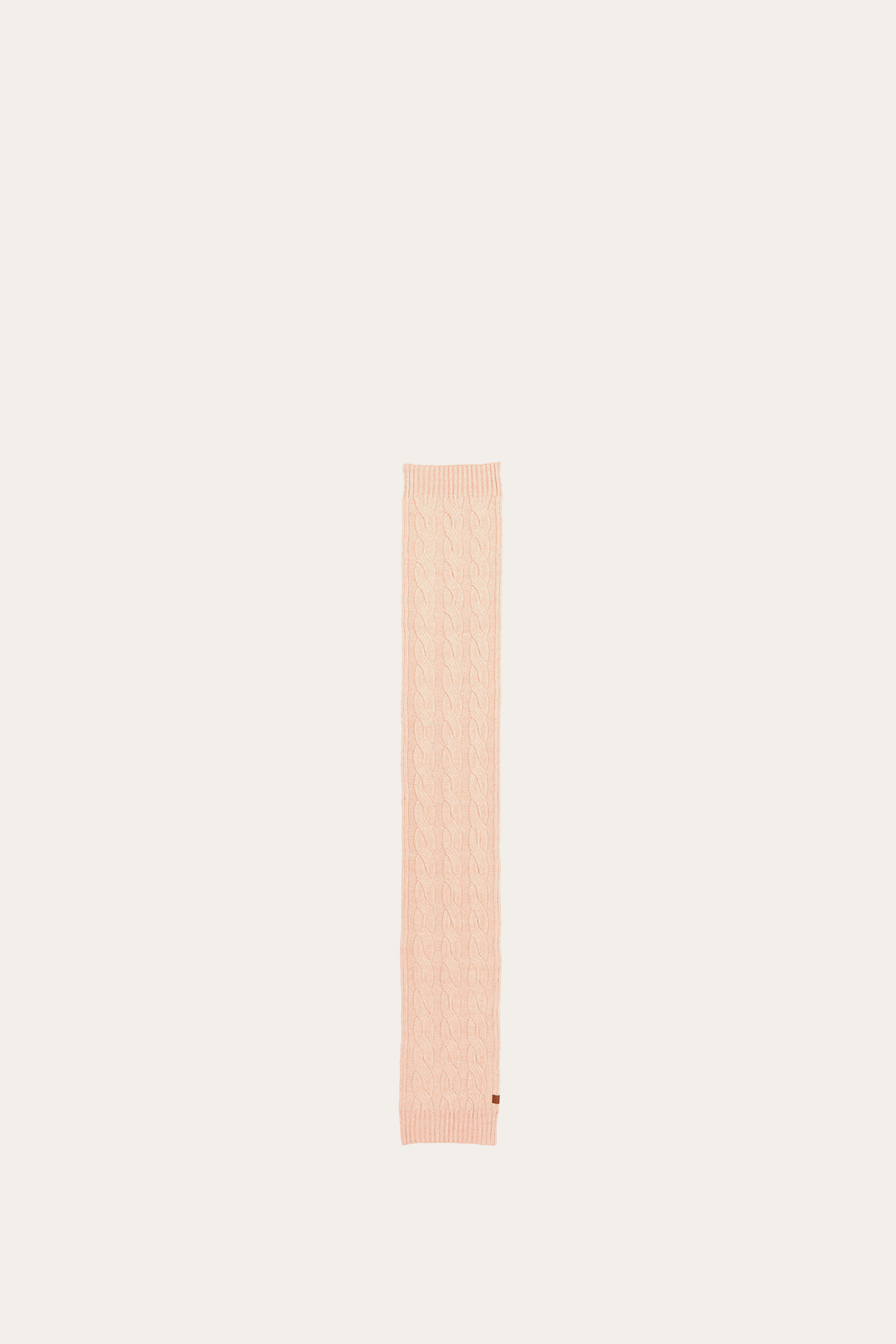 Frye Recommended - Rose Cloud Wide Cable Scarf