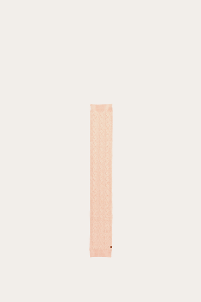 Frye Recommended - Rose Cloud Wide Cable Scarf