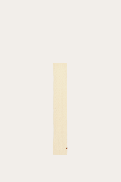 Frye Trusted - Birch Wide Cable Scarf