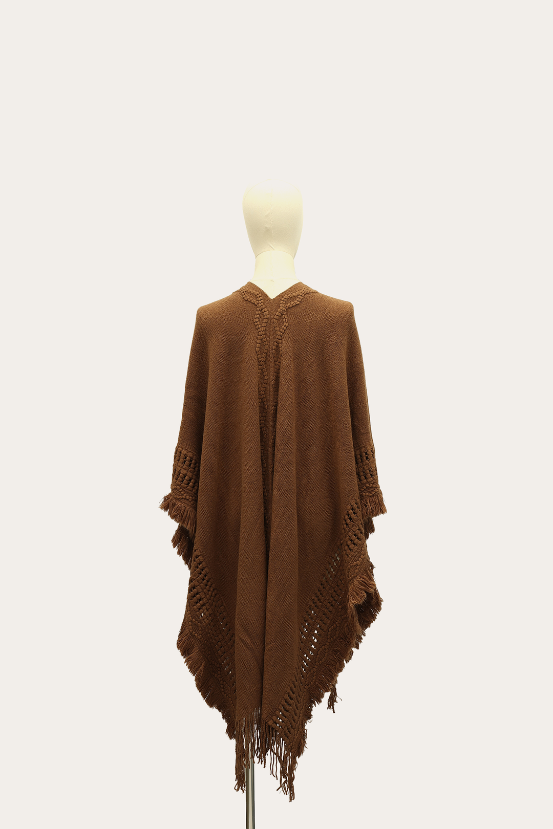 Frye Popular - Acorn Embellished Fringe Ruana
