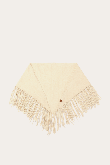 Frye Best Price - Birch Long Fringe Triangle Scarf