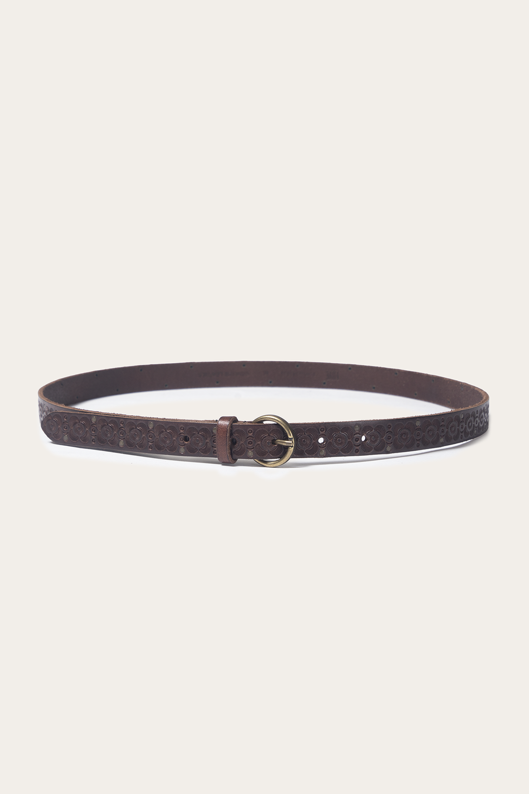 Frye Hot Sale - Tan 20mm Tooling & Stud Belt