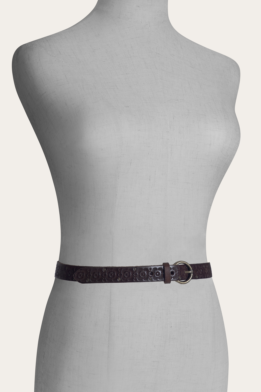 Frye Hot Sale - Tan 20mm Tooling & Stud Belt