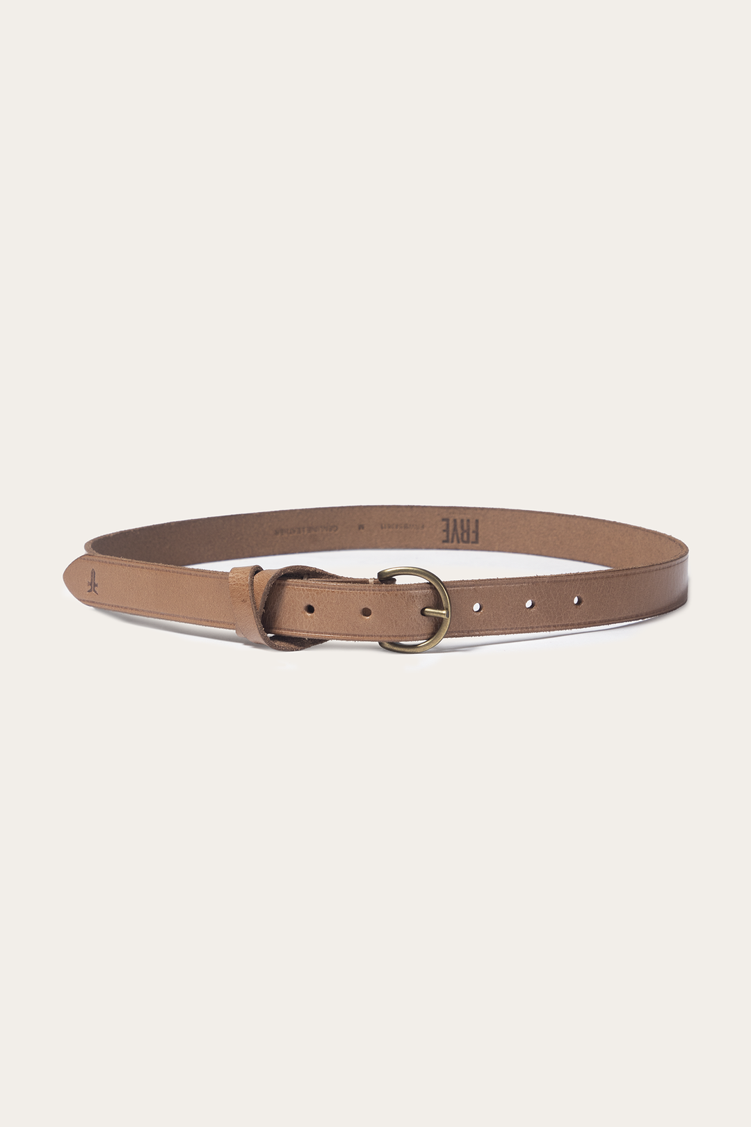 Frye Discount - Light Bronze 25mm Belt
