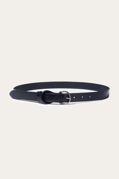 Frye Latest - Black 25mm Belt