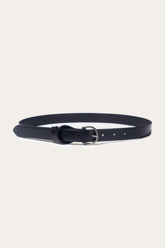 Frye Latest - Black 25mm Belt