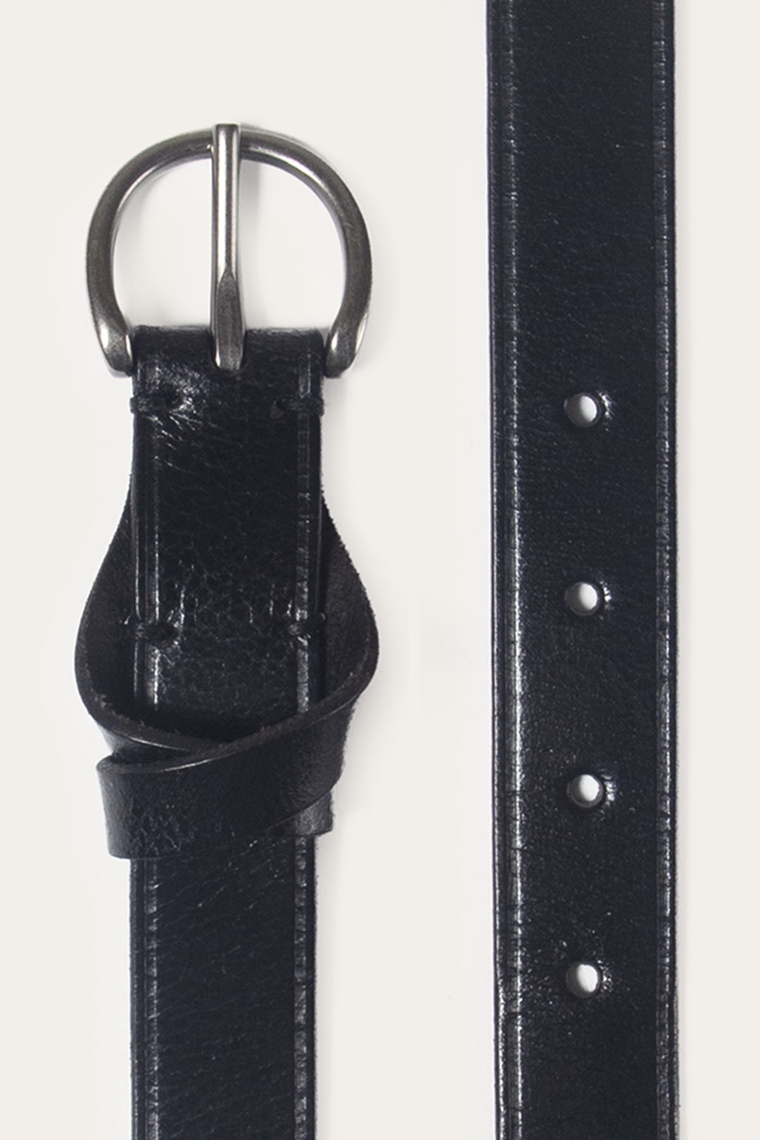 Frye Latest - Black 25mm Belt