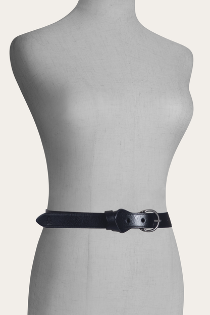 Frye Latest - Black 25mm Belt