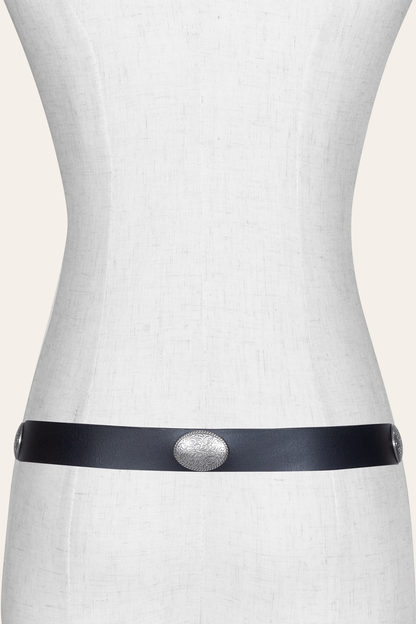 Frye Latest - Women’s Black 30mm Concho Belt