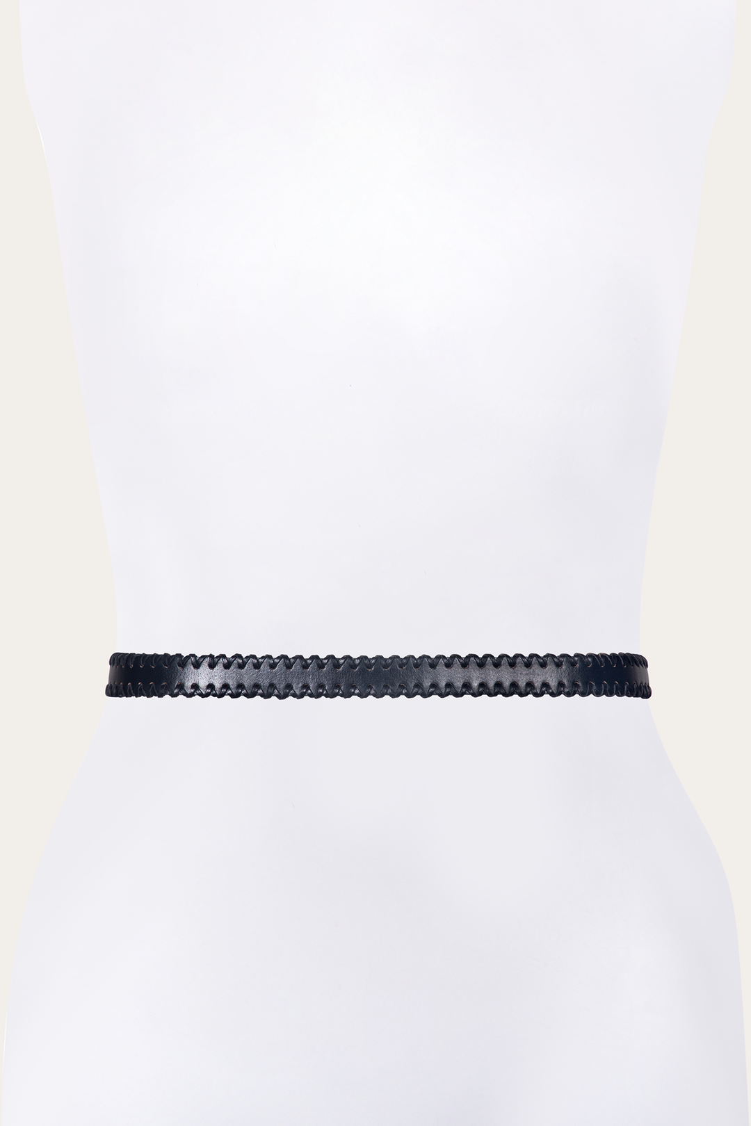 Frye Smart Buy - 20mm Black Leather Belt With 3-Piece Buckle Set