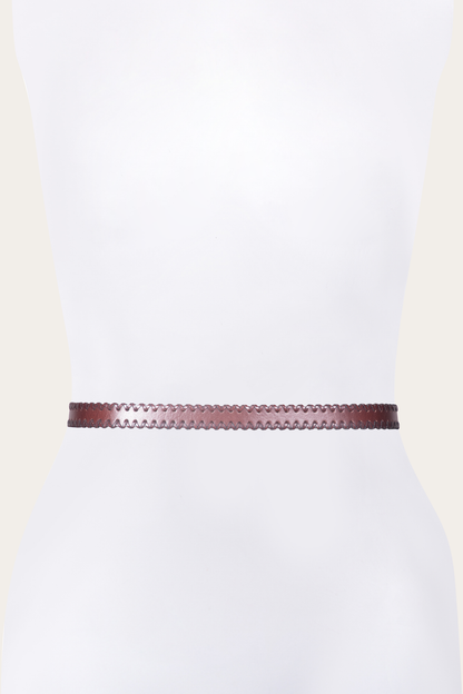 Frye Trusted - 20mm Tan Leather Belt With 3-Piece Buckle Set