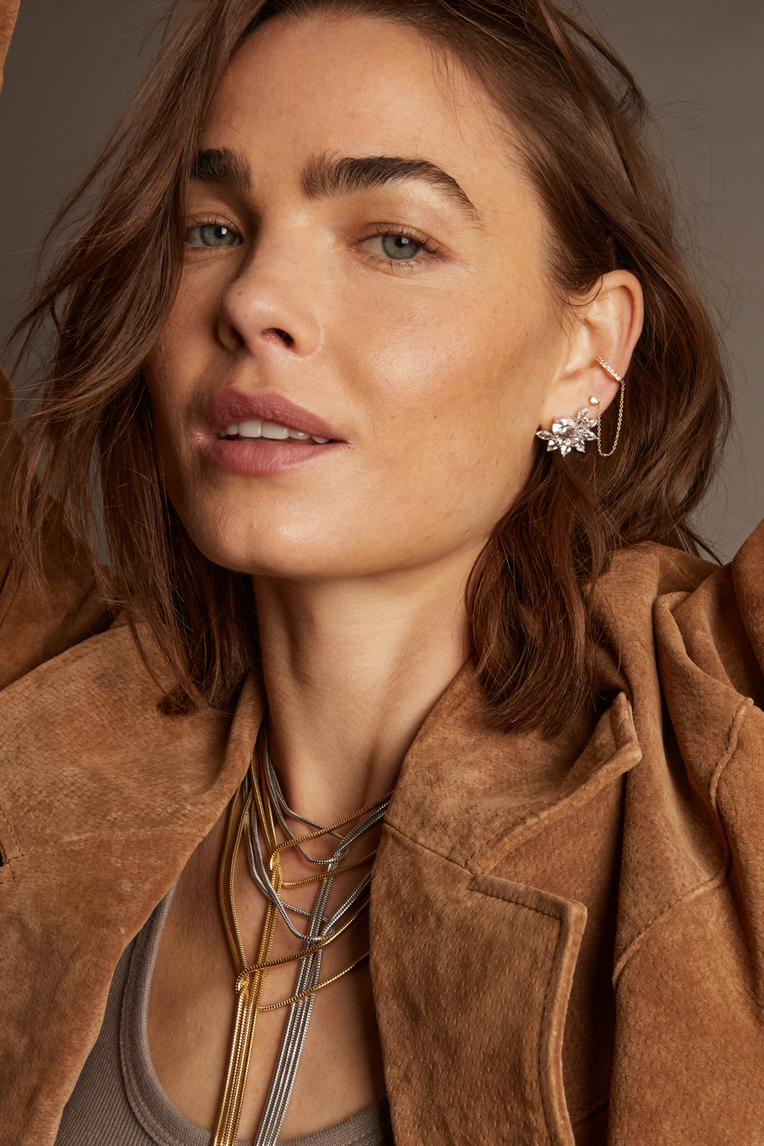 Frye New - Women’s Marquise Fringe Earrings | Aurate x The Frye Company