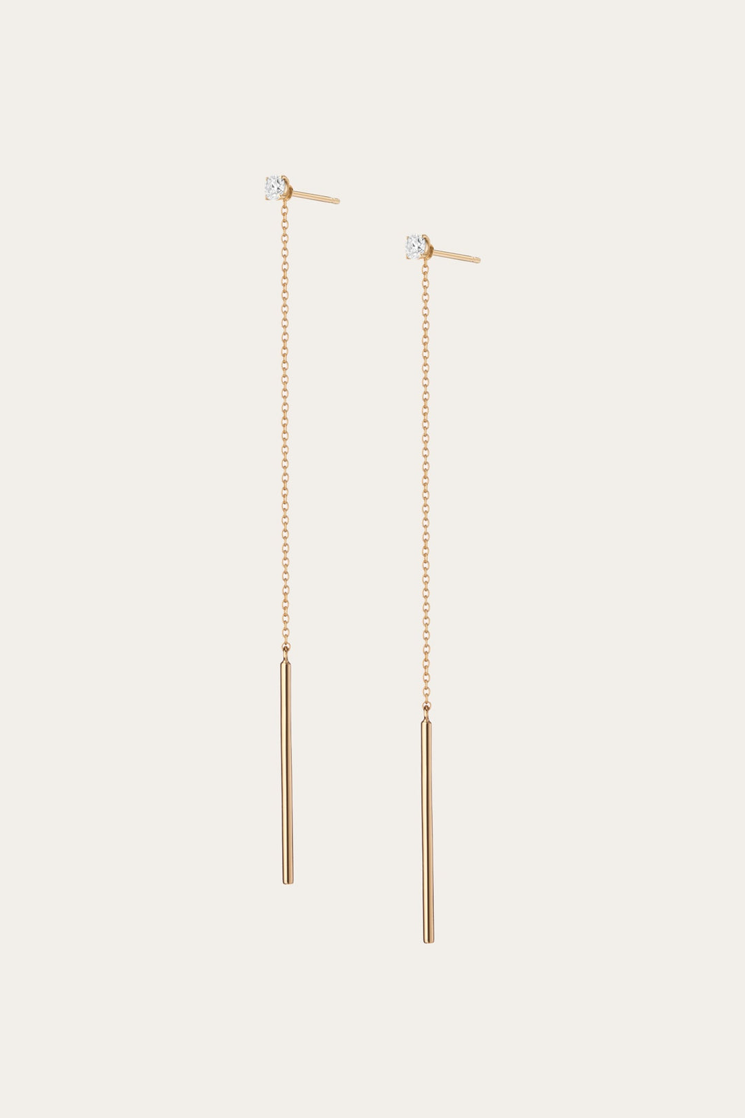 Frye Everyday - Women’s Lab Grown Diamond Lariat Earrings | Aurate x The Frye Company