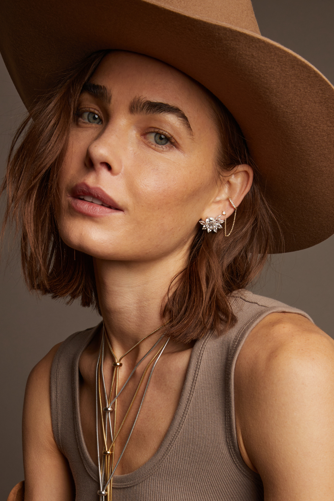 Frye Popular - Women’s Lab Grown Diamond Stud and Ear Cuff | Aurate x The Frye Company
