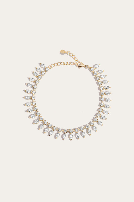 Frye Premium - Women’s Marquise Fringe Bracelet | Aurate x The Frye Company