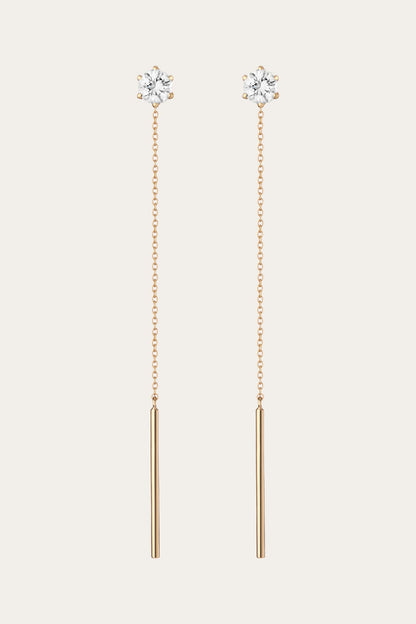Frye Classic - Women’s Spur Lariat Earrings | Aurate x The Frye Company