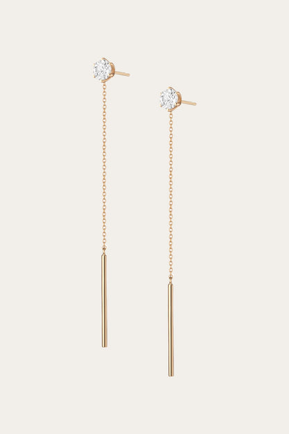 Frye Classic - Women’s Spur Lariat Earrings | Aurate x The Frye Company