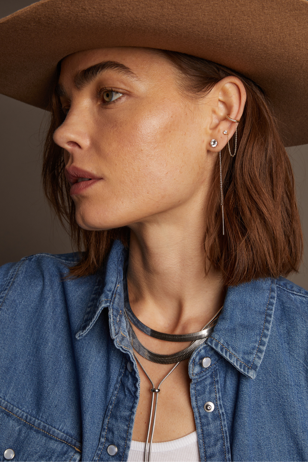 Frye Deals - Women’s Spur Lariat Earrings | Aurate x The Frye Company