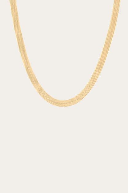 Frye Exclusive - Women’s Extra Bold Herringbone Necklace | Aurate x The Frye Company