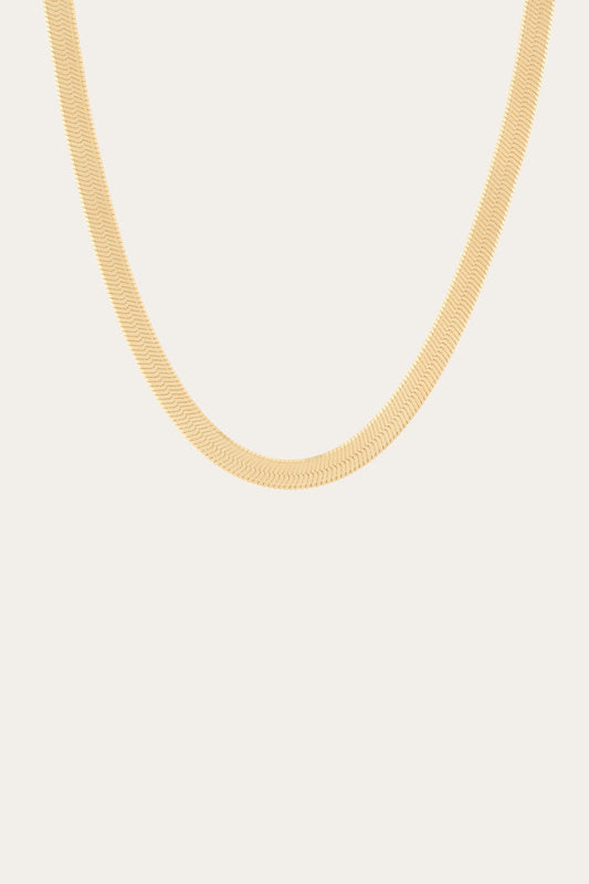 Frye Exclusive - Women’s Extra Bold Herringbone Necklace | Aurate x The Frye Company