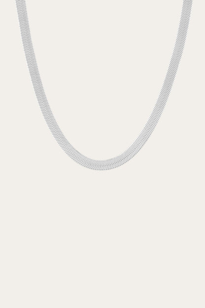 Frye Great Value - Women’s Extra Bold Herringbone Necklace | Aurate x The Frye Company