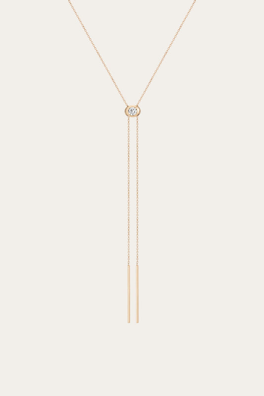 Frye Exclusive - Women’s Lab Grown Diamond Bolo Necklace | Aurate x The Frye Company